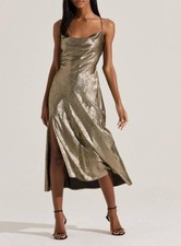 Astr Gaia Midi Dress Size L