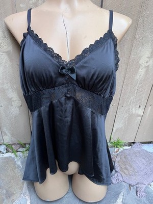 Killstar Black Zaria Cami Top - Women's Size L
