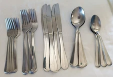 Hampton Silversmiths LEXINGTON MIRROR Stainless Flatware - your choice of sets!