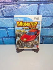 Monster 4X4: World Circuit (Nintendo Wii, 2006) Game, Case, & Instruction Manual
