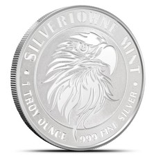 1 oz SilverTowne Mighty Eagle Silver Round (New) 100.21 per troy oz