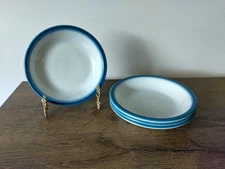 Wedgwood Blue Pacific Coupe Soup Bowl 7 1/4” England 1969–1993 Set of Four