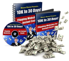 Make $10,000 in 30 days by Flipping Websites Like This Successful Marketer (CD)
