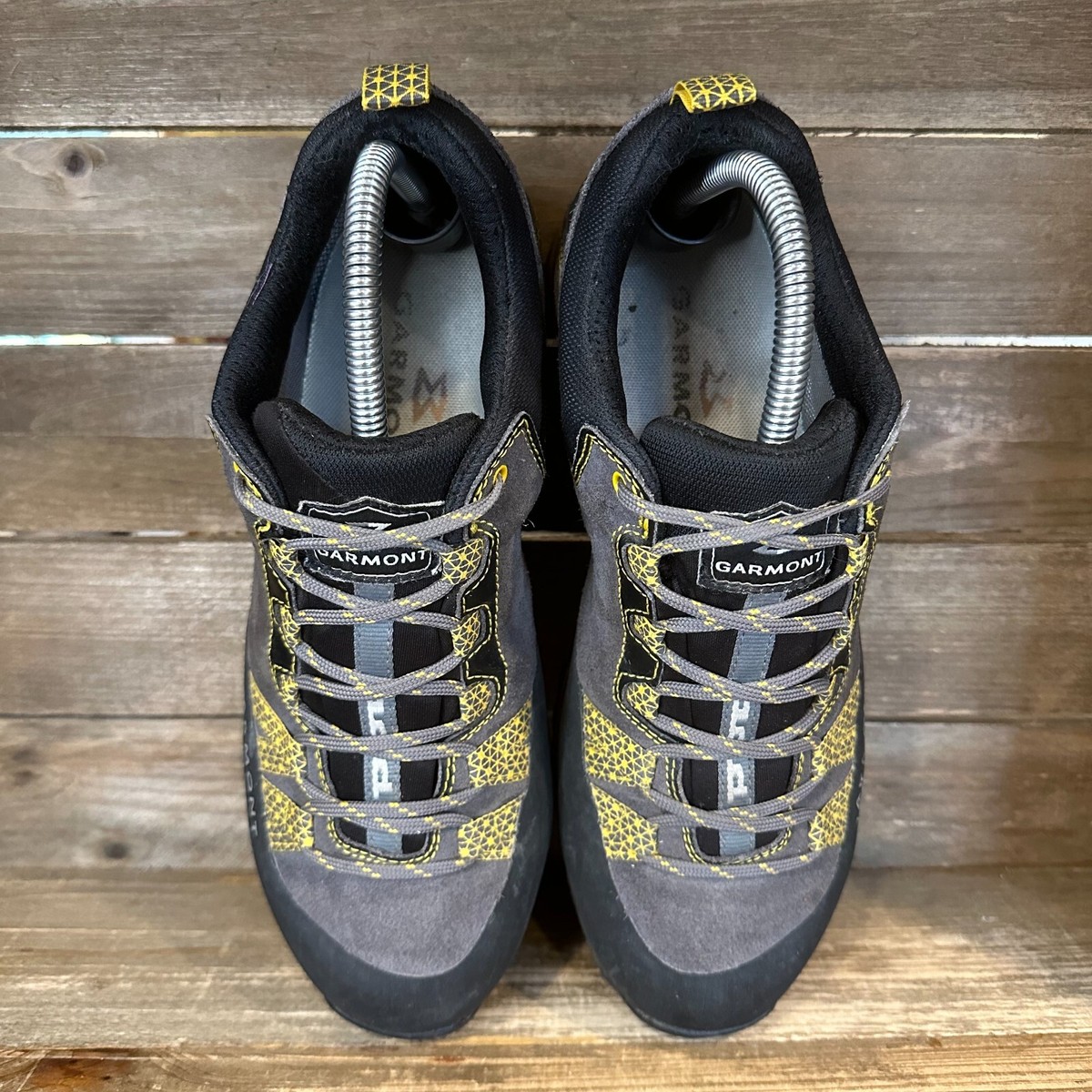 Mens Garmont Mystic Low II GTX Gray Leather Outdoor Hiking 