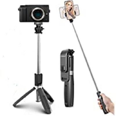 ELEGIANT Selfie Stick Stativ, bluetooth Mini Erweiterbar Selfie-Stange Stab.