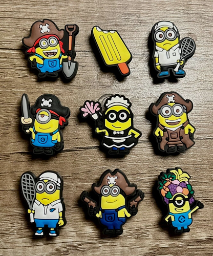 Despicable Minion Cartoon Shoe Charms for Crocs or Shoe Laces - Picture 12 of 13