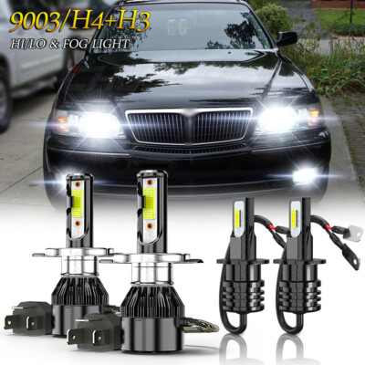 For Infiniti Q45 1997 1998 6000K LED Headlight Hi/Lo Beam +