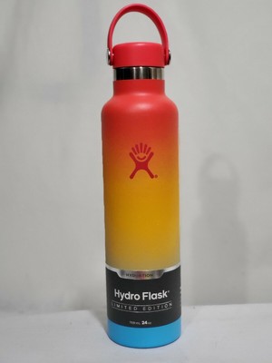 hydro flask rainbow shave ice