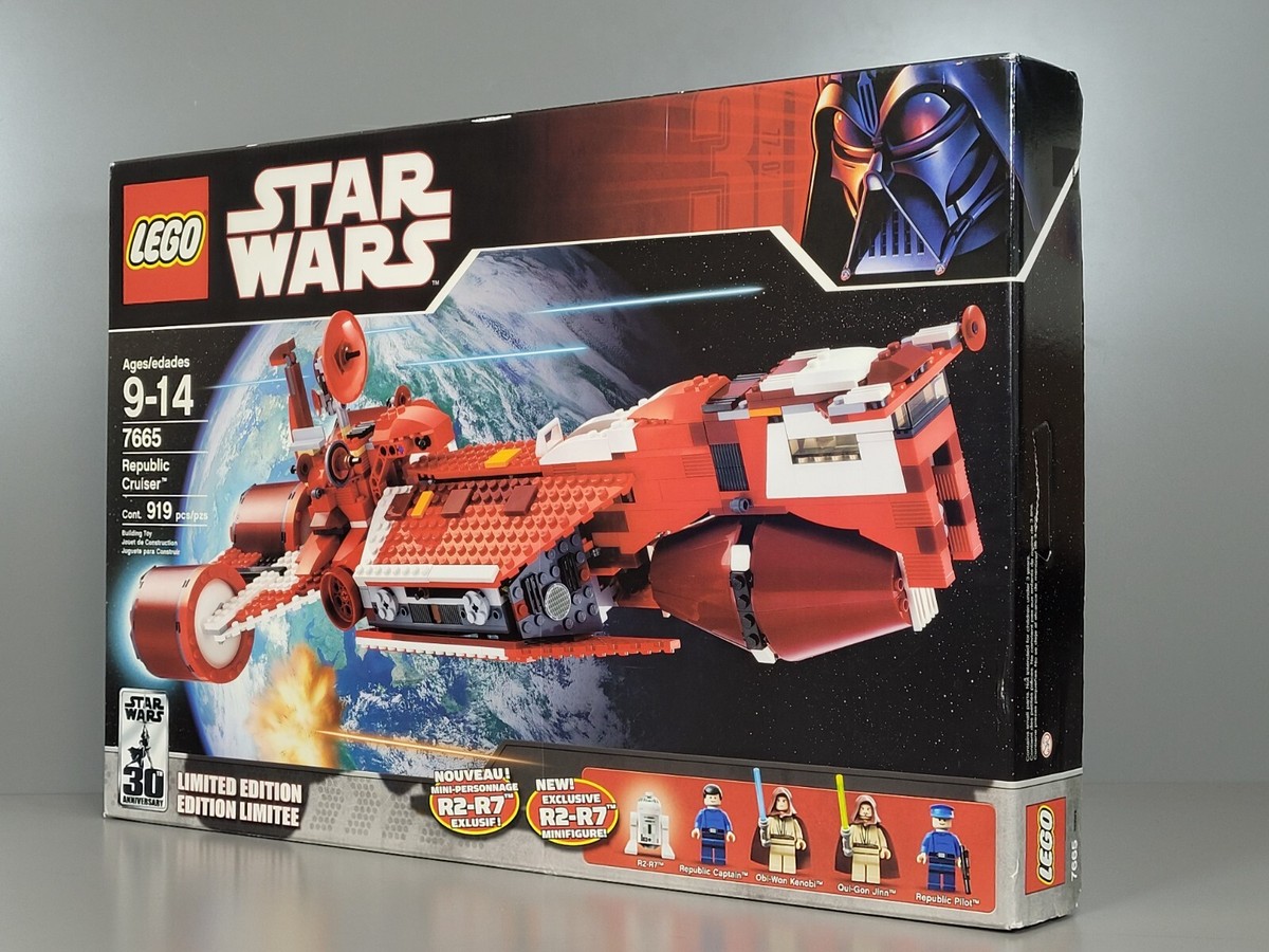 Brand New Sealed Limited Edition LEGO Star Wars: Republic Cruiser (7665)