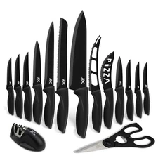 Knife Set Sharp Stainless Steel Professional Chef Cutlery Steak Kitchen Knives