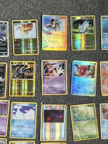 X 100+ vintage /old pokemon cards. Bundle job lot EX/ E-series And HOLOS ! - Picture 2 of 7