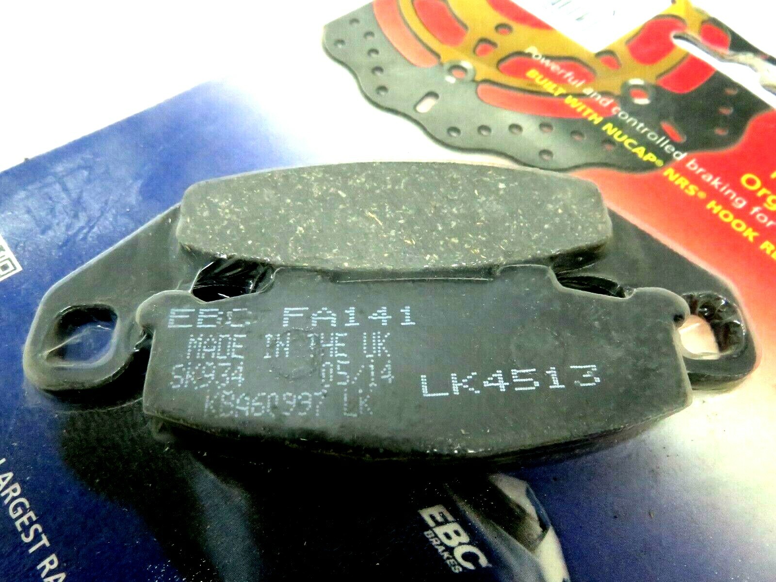 EBC Kawasaki Ninja 250 500 ZR550 Zephyr 250R Rear Brake Pads FA141 eBay