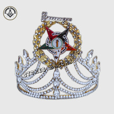 Masonic Amaranth FATAL Star Crown Gold Tone latest addition in Amaranth Crown