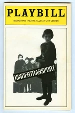 Vintage 1994 KINDERTRANSPORT at Manhattan Theatre Club Off-Broadway PLAYBILL!