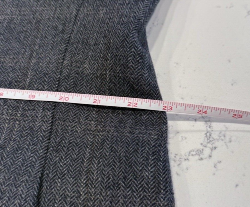 Brooks Brothers Tweed Lambswool Herringbone Windowpane Blazer Jacke Herren 46R - Bild 17 von 19