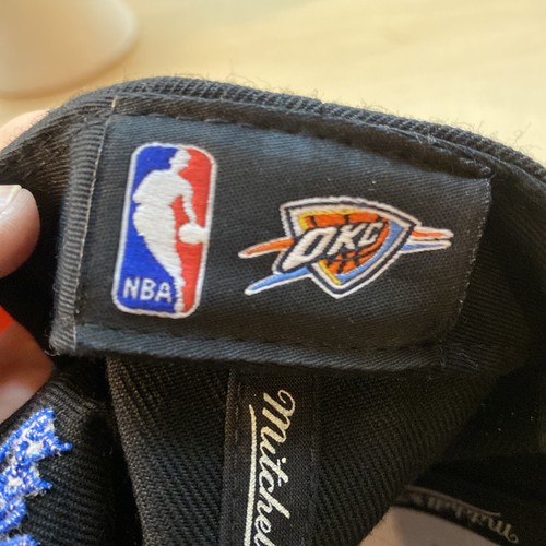 OKC Thunder Cap Hat Snapback Adjustable Nostalgia Co Basketball Orange 2013 - Picture 11 of 11