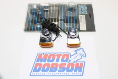 Harley-Davidson FX FLST 1986-1987 Chrome Axle Adjuster Lights Turn Signals DS195