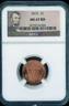 2015 Lincoln Cent NGC MS67 RD Quality