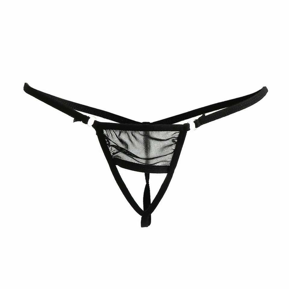 ☆USA☆ Sexy Mujeres Tanga de Encaje Tanga Bragas Lencería Ropa Interior Entrepierna T-back Foto 4 de 4