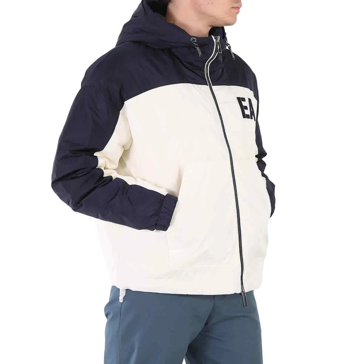 Emporio Armani Men's EA Logo Nylon Down Jacket | eBay
