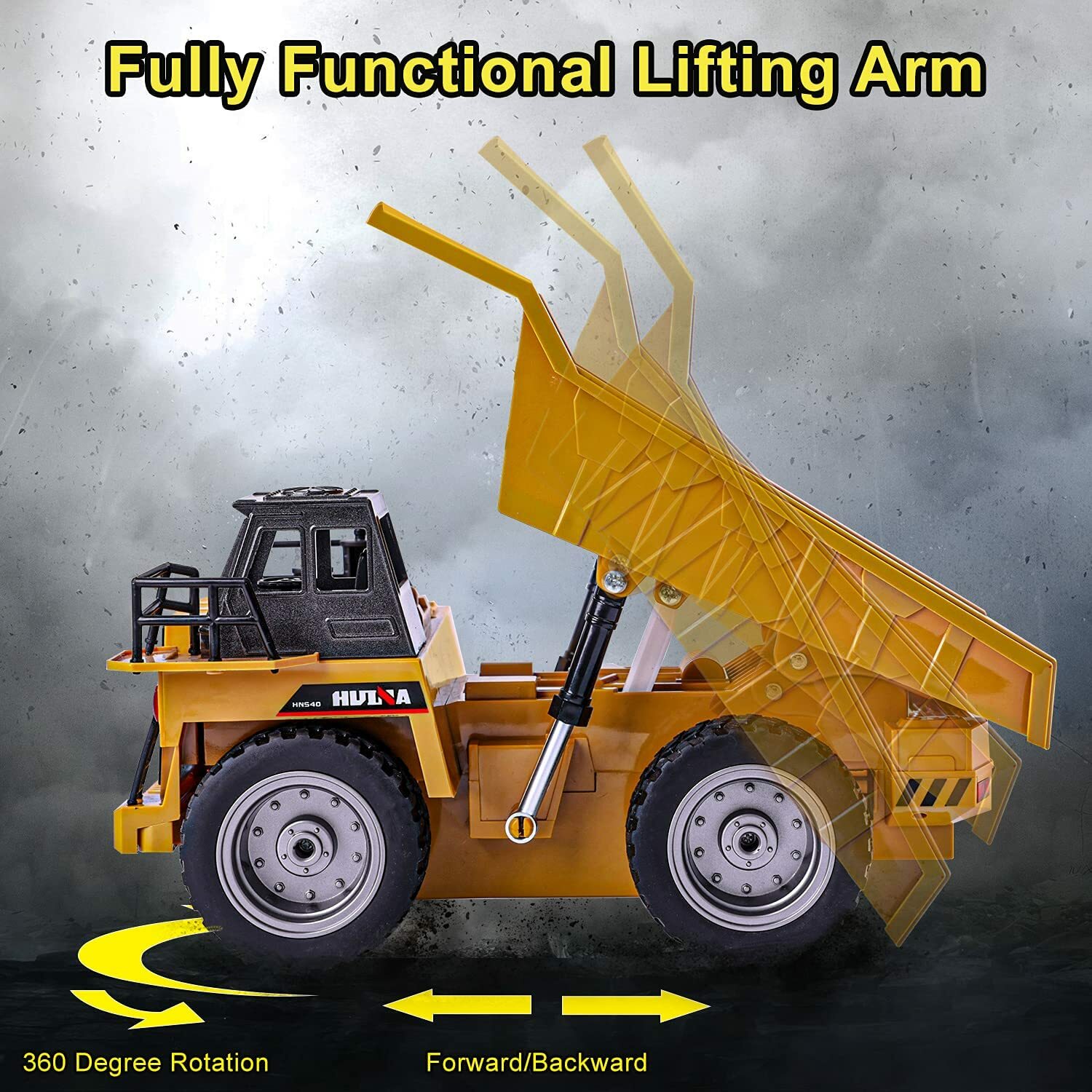 Remote Control Dump Truck Engineering RC Car Mining Construction