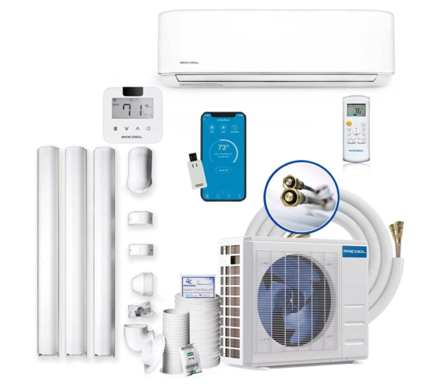 MRCOOL DIY-24-HP-230B DIY 24K BTU 20 SEER Ductless Heat Pump Split System  for sale online | eBay