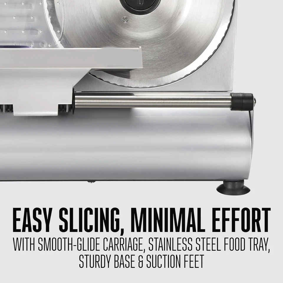 Maquina Cortadora De Carne Profesional Para Carnicero Cortadora De Alimentos NOVO - Imagem 2 de 4