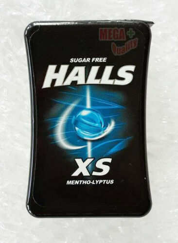 HALLS XS Mentho-Lyptus (Mentho-Lyptus Sugar-Free Candy) 15g - Picture 1 of 5