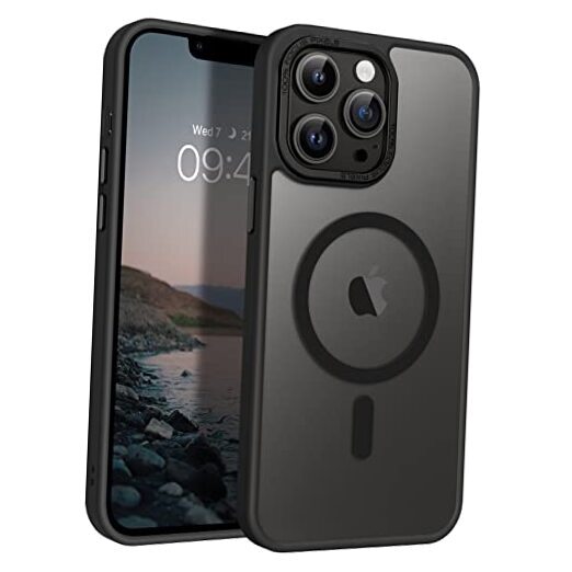 for iPhone 13 Pro Max Phone Case,iPhone 13 Pro Max Magnetic Case Black