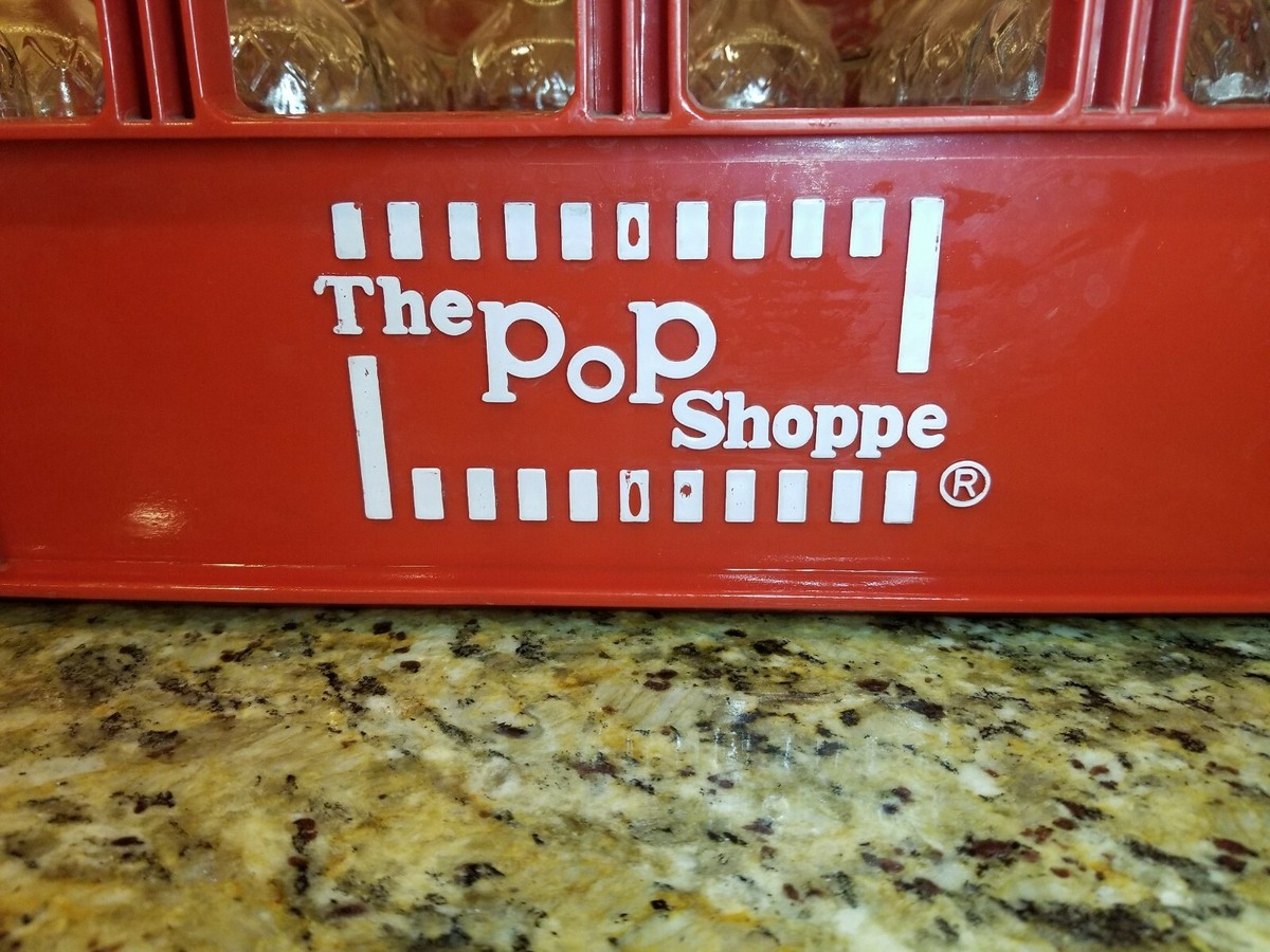 24 vintage Shoppe Pop Bottles Soda with crate (10oz bottle) | eBay