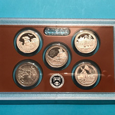 2016 S America the Beautiful Proof Quarters Set  5 Coins  ATB   FREE SHIP