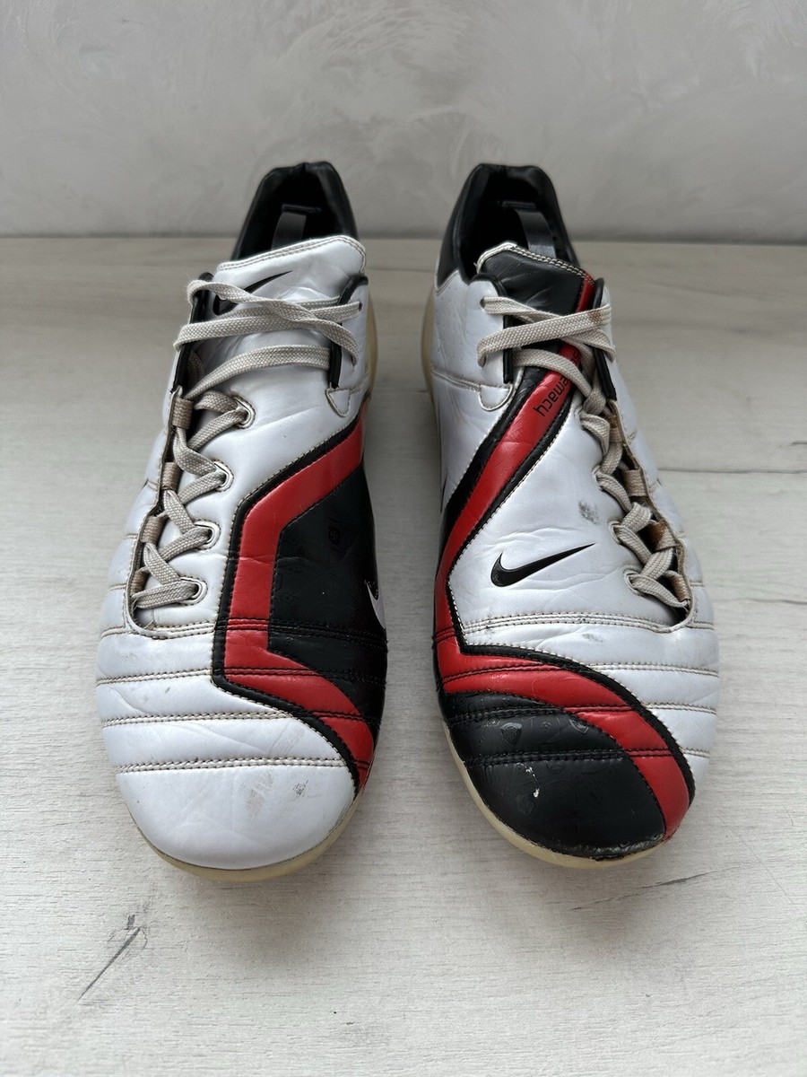 Nike Total 90 Ait Zoom Red White Football Cleats Boots US12