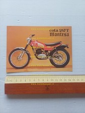 Montesa Cota 247 T Trail 1975 depliant spagnolo originale