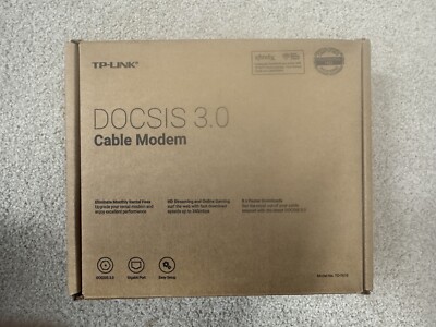 TP-Link TC-7610 300Mbps DOCSIS 3.0 Cable Modem For Xfinity Cox Spectrum Internet