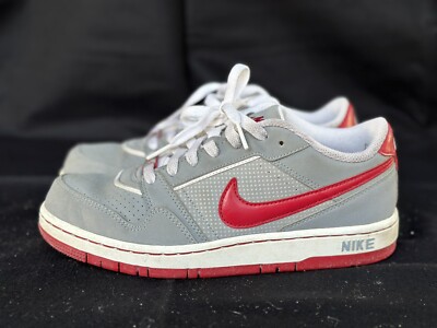 Nike Air Prestige 3 Shoes Gray White Skate Sneakers  Size 5.5 Y