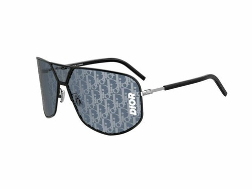 New Dior DIORCLUB M2U 31B7 Matte Navy Blue/Silver Mirrored  display picture 1