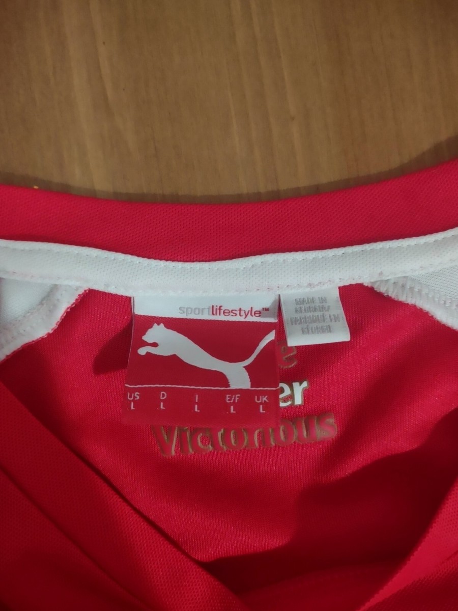 Arsenal 14/15 Long Sleeve Puma Home Jersey Size Men's Large Arsenal 14/15 Long Sleeve Puma Home Jersey Size Men's Large