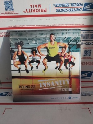 New Beachbody Insanity Live Round 22 DVD Cardio Workout Training Fitness - #202