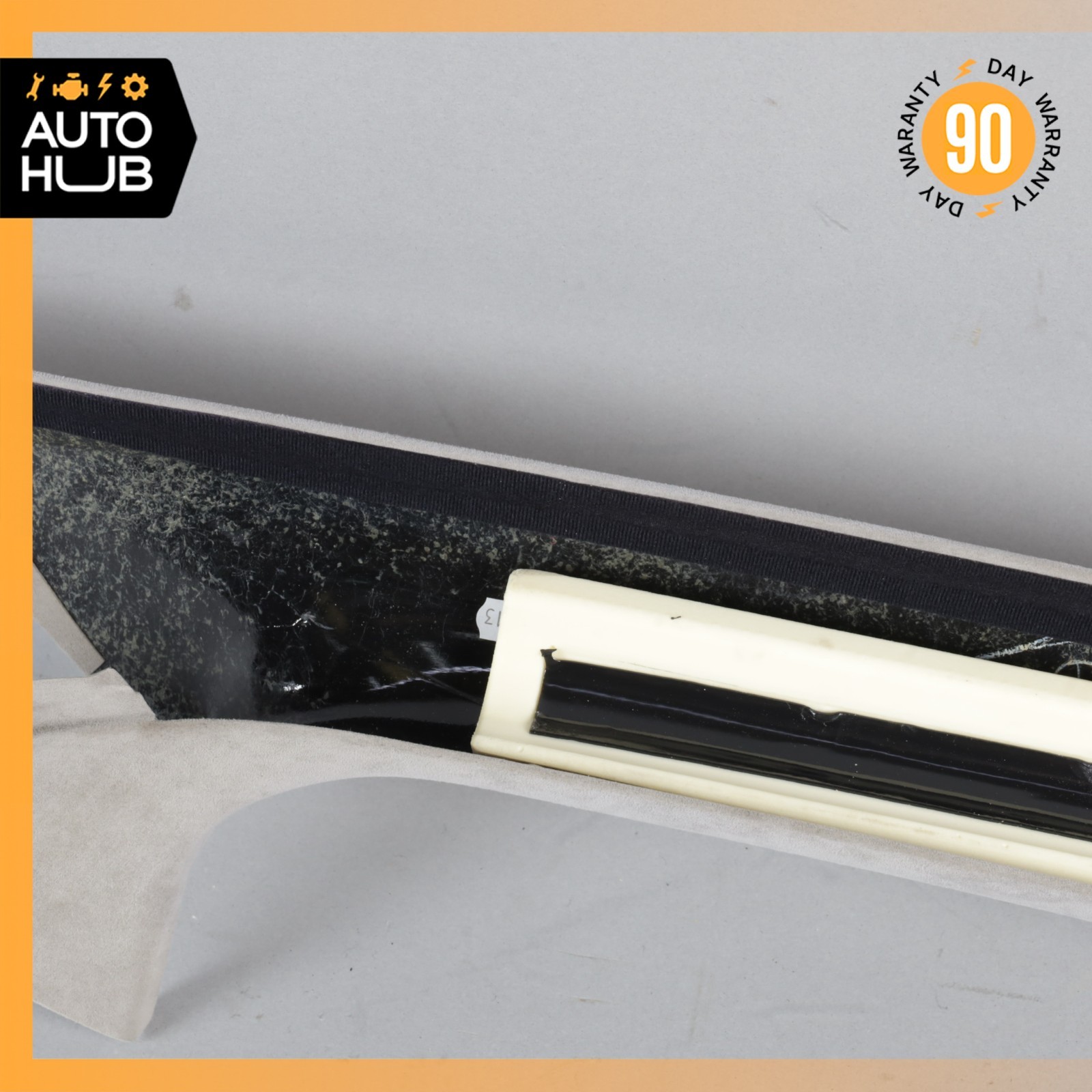 13-16 Aston Martin DB9 Volante Front Left A Pillar Trim Panel Suede OEM 22k