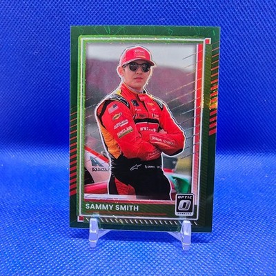 2025 Donruss Optic NASCAR Racing #41 Sammy Smith Green Velocity Prizm /99