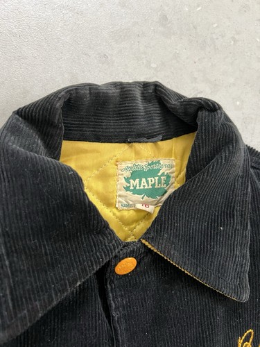 Vintage 1964 Maple Garden State Colts Football Champions Chainstitch 60s Jacket - Picture 9 of 20
