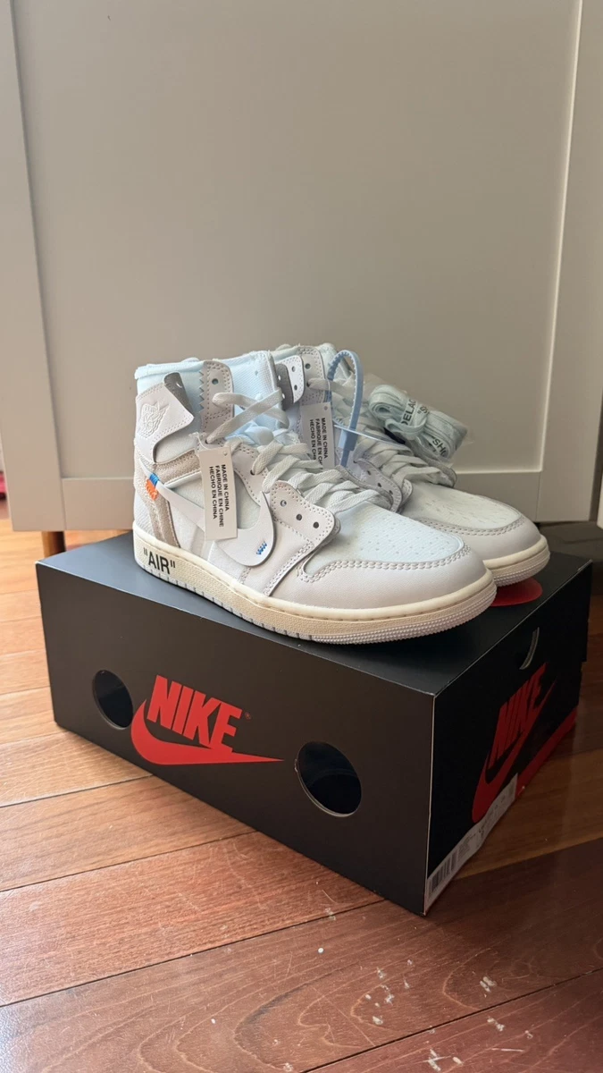 Las mejores ofertas en Jordan 1 Retro OG x Off-White High White | eBay