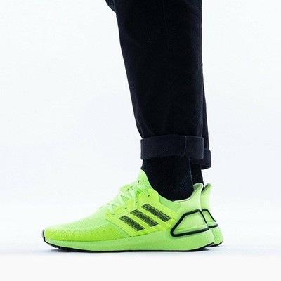 Adidas UltraBoost 20  Signal Green  Running Sneaker EG0710- Neon Green - 11 US