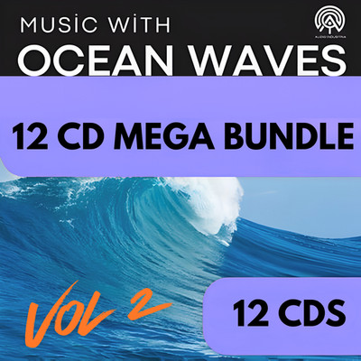 Relaxing Ocean Waves Music CDs Bundle Vol 13 24   12 Disc Sleep Spa Sounds