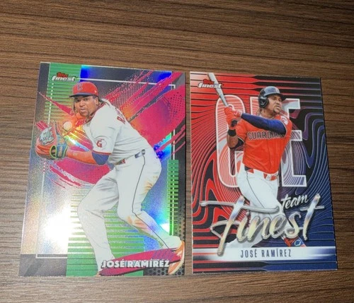 2026 Topps Finest Jose Ramirez Refractor (RAW)