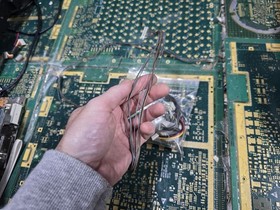 SNK Neo Geo CD Front Loading Exact MB Inner Screws & Cables ONLY-UNTESTED-READ