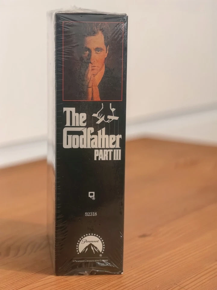 The Godfather Part III Final Director's Cut (Der Pate 3) Al Pacino VHS NEU OVP - Bild 4 von 4