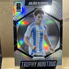 Panini 2026 Prizm FIFA World Cup Julián Alvarez Argentina Trophy Hunting #1