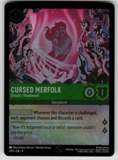 Cursed Merfolk - Ursula's Handiwork Cold Foil Promo Disney Lorcana TCG 7/P3 NM