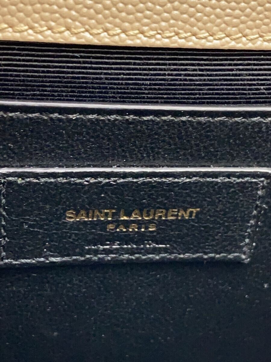 Borsa a tracolla SAINT LAURENT [Acquisto] pelle beige 600185 usata